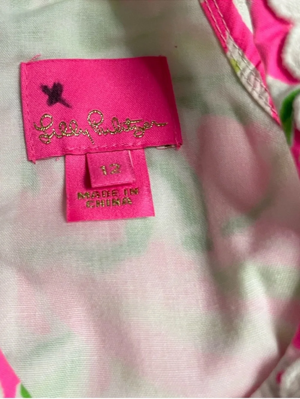 Girls Lilly Pulitzer Floral Dress